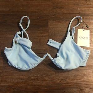 NWT KAOHS Light Blue Mia Top